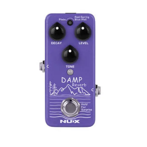 אפקט לגיטרה NUX NRV-3 DAMP REVERB 3 REVERB IN MINI PEDAL