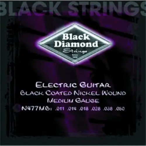 מיתרים לגיטרה חשמלית 011 Black Diamond