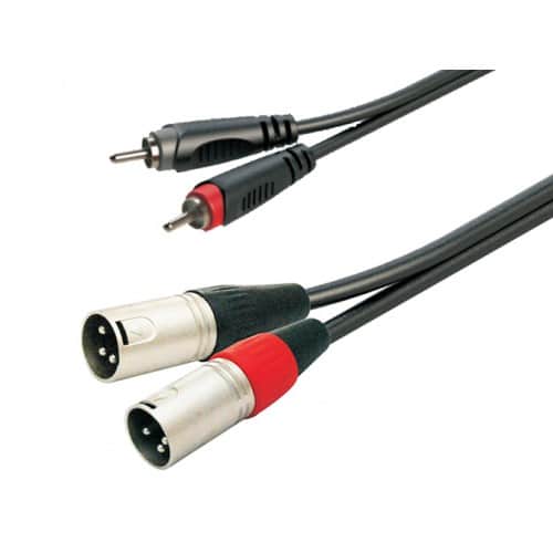 כבל XLR*2-RCA*2