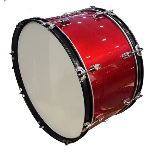 תוף מצעד בס 22 אינץ' + מקל + רצועה POWER